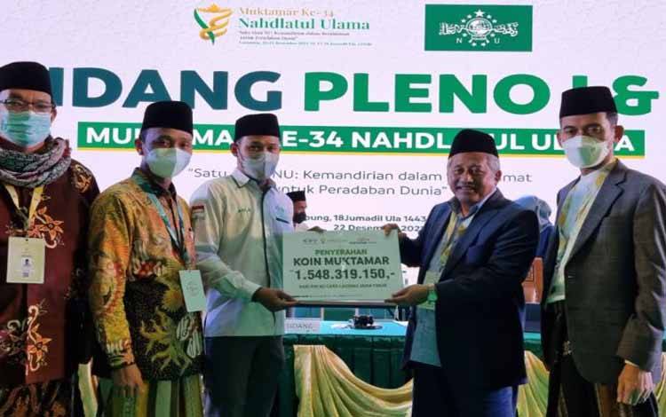 NU Jatim Setor Koin Muktamar Hingga Rp 2,9 Miliar
