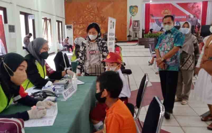 Pemko Palangka Raya Gencar Vaksinasi Anak 6-11 Tahun
