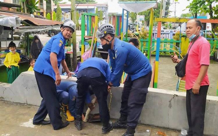 Murid TK di Sampit ini Histeris, Ada Ular di Saluran Pembuangan