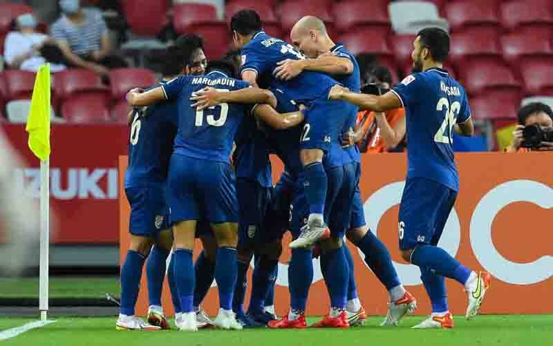 Thailand Tundukkan Vietnam 2-0 di Semifinal Piala AFF 2020