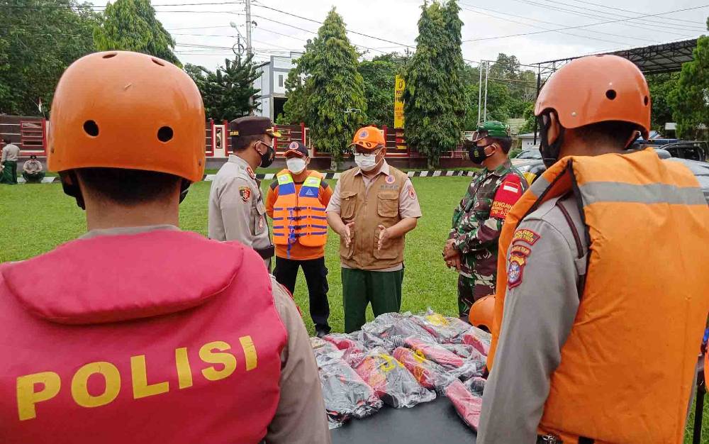 BPBD Barito Timur Siapkan Bantuan 22.000 Masker untuk Perayaan Nataru