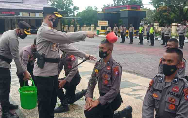 Kapolres Seruyan Sambut Bintara Baru dengan Tradisi ini