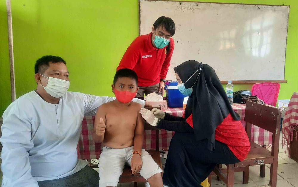 Penerima Vaksin Lengkap Capai 112,277 Juta Jiwa Penduduk Indonesia