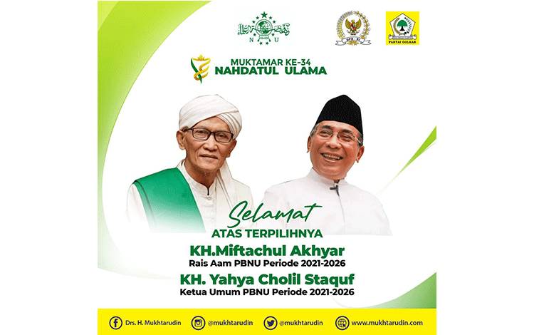 Optimistis NU di Bawah Kepemimpinan Gus Yahya, Mukhtarudin: Semoga Wujudkan Kemaslahatan Umat