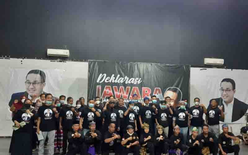 Sukarelawan Anies for Presiden 2024 Deklarasikan Jawara Banten