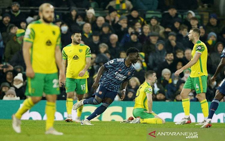 Arsenal Kubur Mimpi Norwich Menangi Boxing Day Perdana di Liga Premier