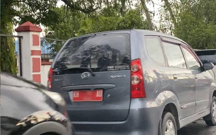 Mobil Dinas Kena Razia Parkir Liar di Palangka Raya