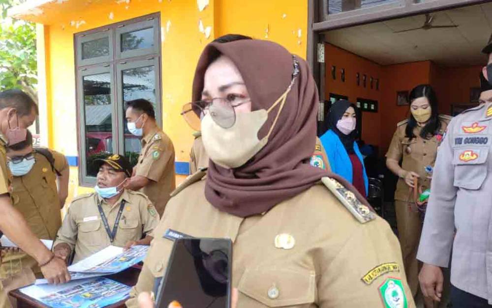 Permintaan Wabup Kotim Kepada Camat dan Lurah untuk terus Menekan Covid-19
