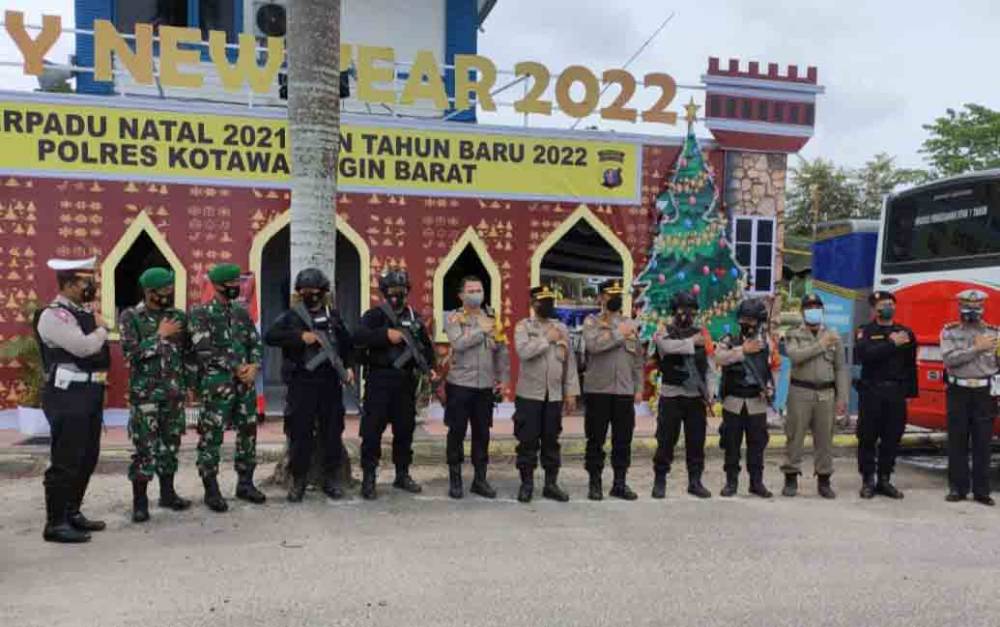 Operasi Lilin Telabang 2021, Tim Wasops Polda Kalteng Kunjungi Polres Kobar