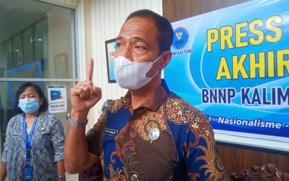 BNNP Kalteng Ungkap 9 Jaringan Narkoba, 7 di Antaranya Oknum Narapidana