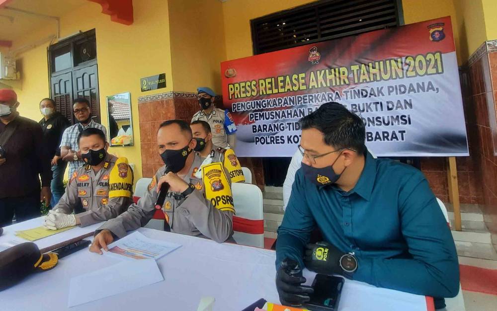 Kasus Kejahatan di Kobar Meningkat Selama 2021