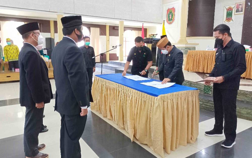 Bupati Barito Timur Lantik 185 Pejabat Fungsional