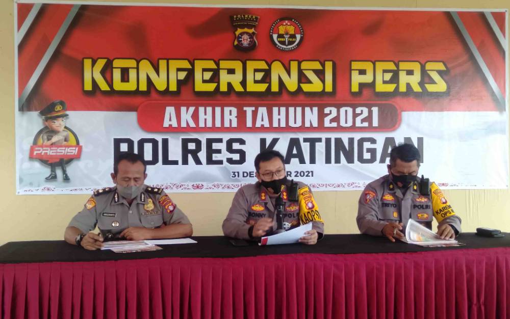 Ini Beragam Kasus Menonjol di Katingan Selama 2021