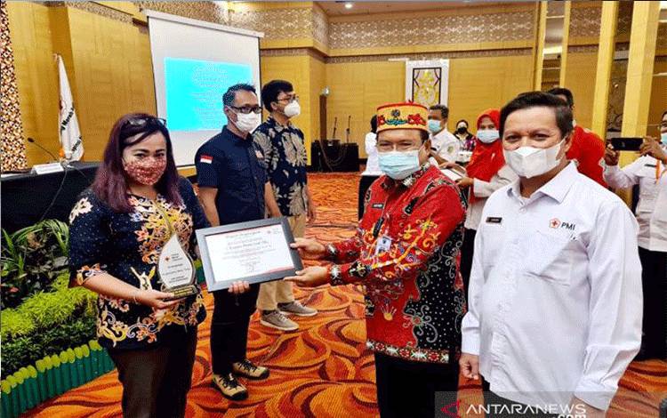 Pemprov Kalteng Dorong Pembentukan PMI Sampai Kecamatan