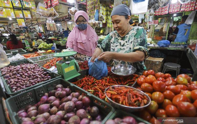 Inflasi Kalimantan Tengah Sepanjang Tahun 2021 Tetap Terkendali