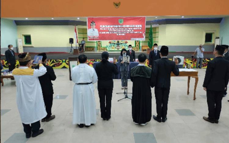 Bupati Pulang Pisau Lantik 196 Pejabat Administrasi Jadi Pejabat Fungsional