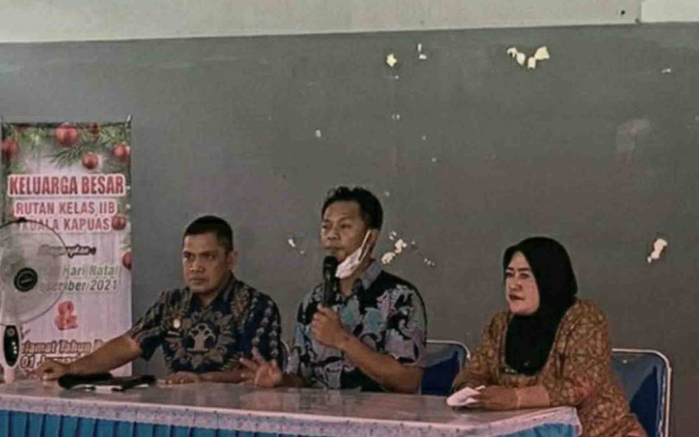 Rutan Kuala Kapuas Evaluasi WBK dan WBBM Tahun 2021