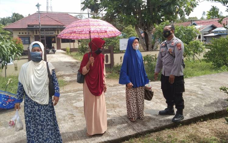 Masyarakat di Pulau Hanaut Diimbau Jangan Gunakan Perhiasan Secara Mencolok Saat Pergi ke Pasar