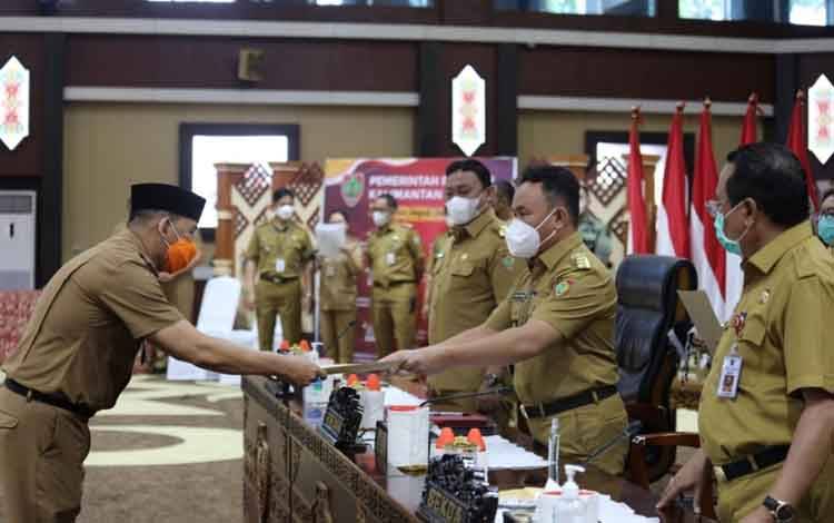 Gubernur Kalteng Minta Percepatan APBD 2022  ?