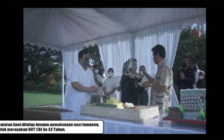 VIDEO: Songsong 2022, H. Abdul Rasyid AS Ajak Karyawan Kerja Disiplin untuk CBI Maju dan Jaya