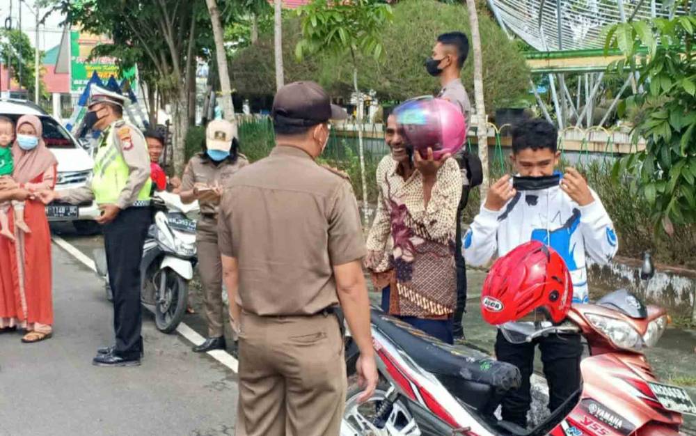Satgas Covid-19 Kapuas Jaring Ratusan Pelanggar Prokes Selama Desember 2021