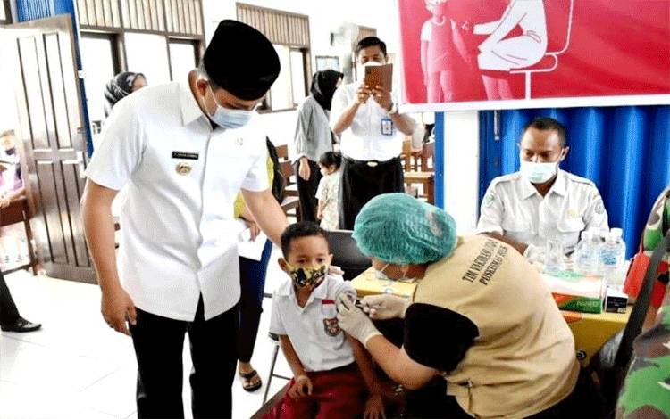 PTM SD di Lamandau Setelah Vaksinasi Anak 6-11 Tahun Rampung