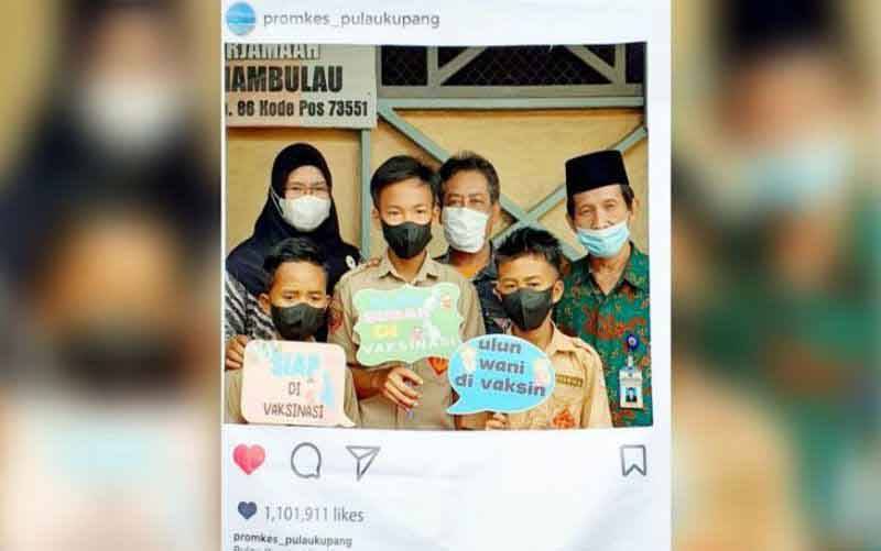 Vaksinasi Anak 6 - 11 Tahun di Kapuas Gunakan Pendekatan Ramah Anak