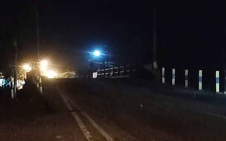Jembatan Baruh Pinang Gelap Kerap Picu Lakalantas