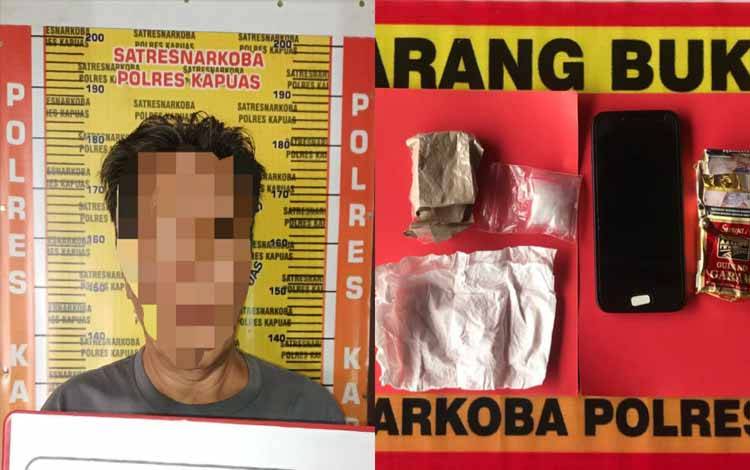 Bawa Sabu, Pria Asal Mantangai Ditangkap Polisi
