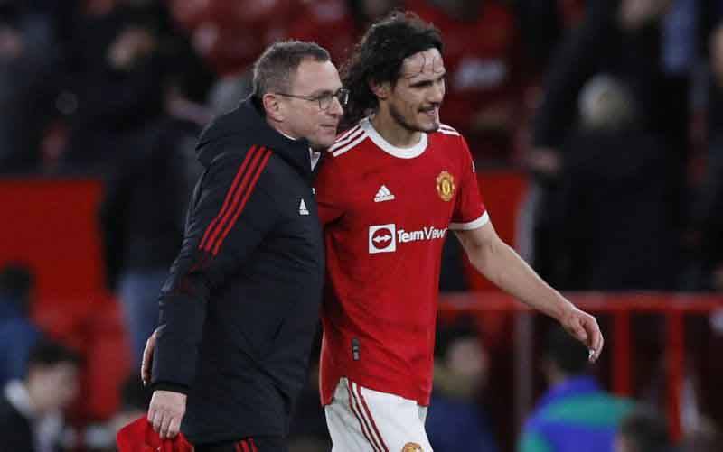 Rangnick Pastikan Edinson Cavani Tetap Bersama Manchester United