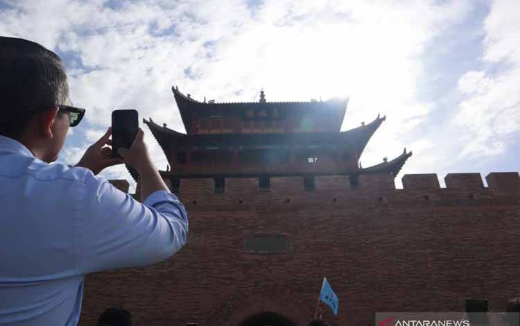 Tembok Besar China Runtuh Akibat Gempa Qinghai