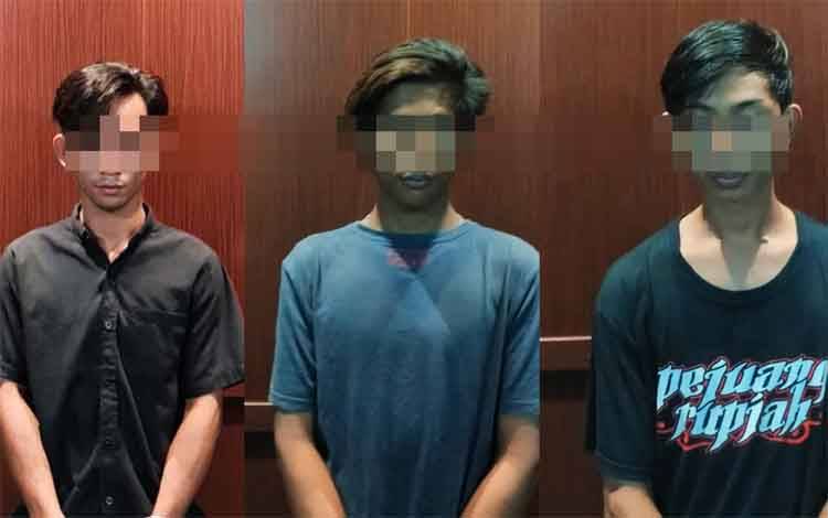 Polisi Amankan 3 Pelaku Pengeroyokan Warga Pahandut, Motifnya Pelaku Cari Istrinya