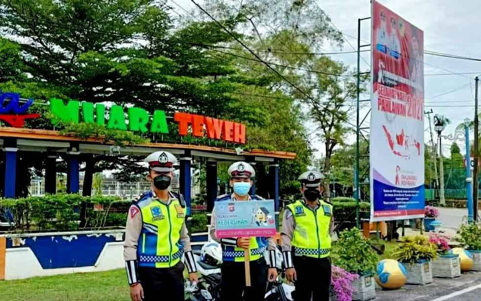 Ini Wujud Kehadiran Satlantas Polres Barito Utara di Tengah Masyarakat