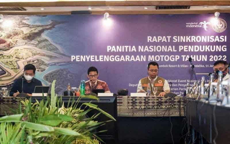 Menparekraf Yakin MotoGP 2022 akan Dongkrak Kinerja UMKM Lokal