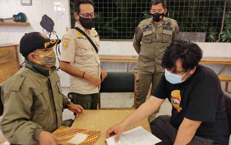 Satpol PP Pulang Pisau Akan Kembali Gelakan Operasi Penertiban Prokes