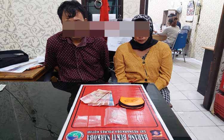 Pasutri Asal Jalan Sampurna Sampit Diringkus karena Jualan Sabu