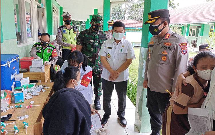 Vaksinasi Anak Usia 6-11 Tahun Serentak Dimulai di Barito Timur