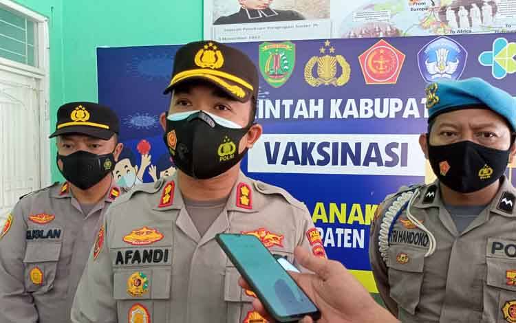 Polres Barito Timur Dukung Penuh Kesuksesan Vaksinasi Anak Usia 6-11 Tahun