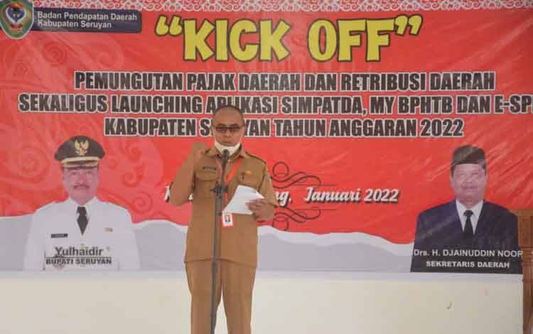 Ini Target PAD Seruyan Tahun 2022