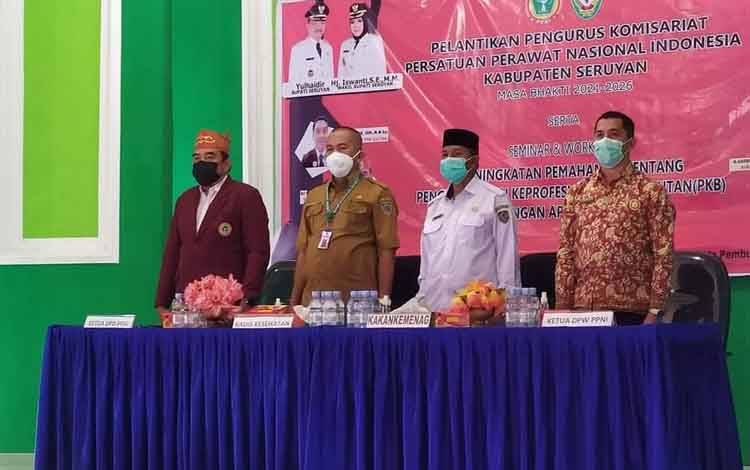 Ini Harapan Kadis Kesehatan Kepada Pengurus PPNI Seruyan