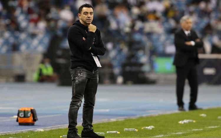 Xavi Bangga dengan Permainan Barcelona Meski Disingkirkan Real Madrid