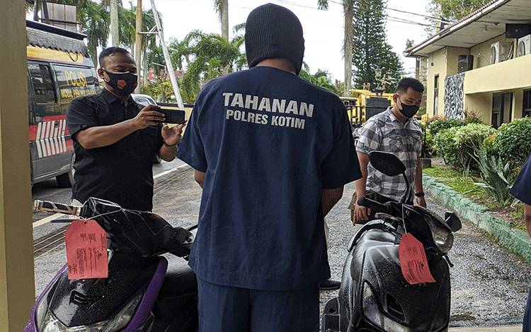 Pencuri Jual Motor ke Perkebunan Sawit dan Luar Kotim Seharga Rp1 Juta hingga Rp2 Juta