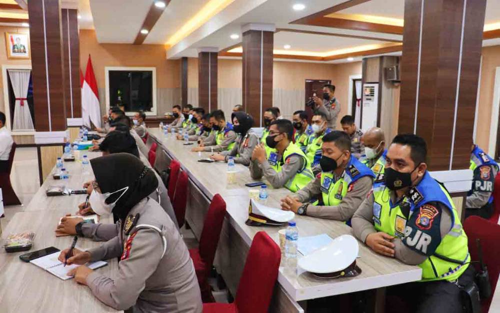Kapolda Kalteng Ingatkan Personel Ditlantas Pedomani Catur Prasetya
