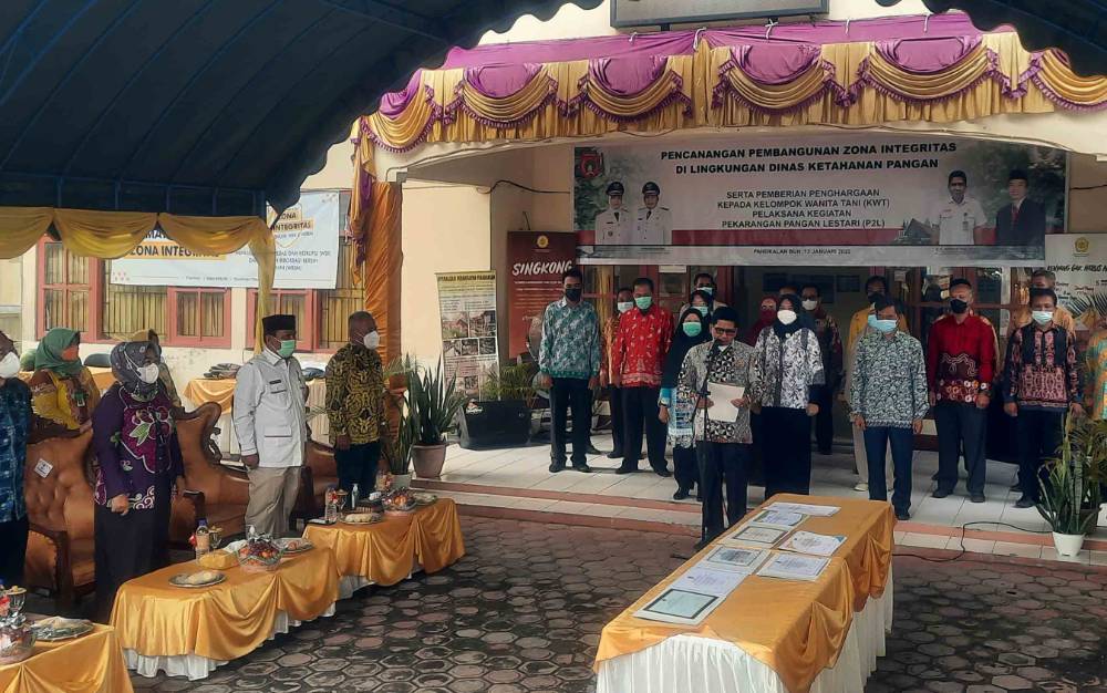 DKP Kobar Deklarasikan Pembangunan Zona Integritas
