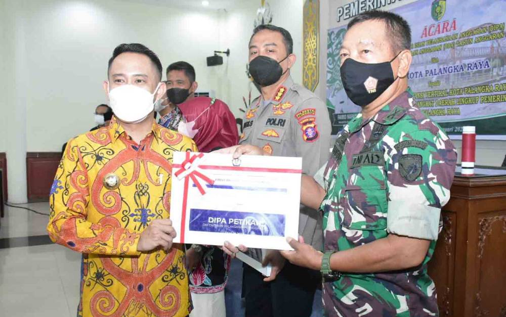 Dandim Palangka Raya: DIPA 2022 untuk Peningkatan Pelayanan Masyarakat