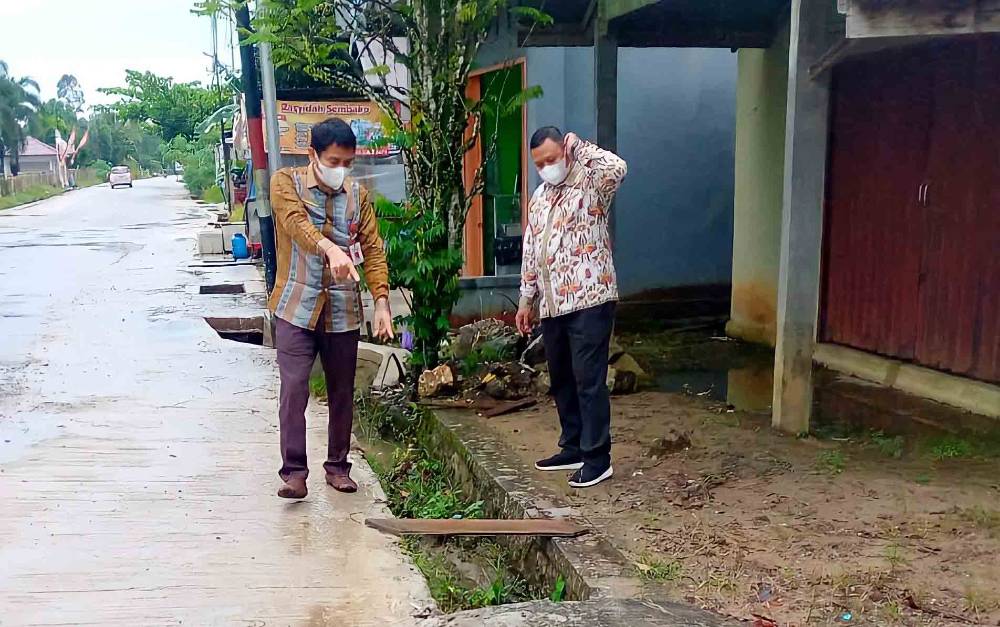 Begini Penjelasan Dinas PUPR Perkim Terkait Luapan Air di Jalan Nansarunai saat Hujan