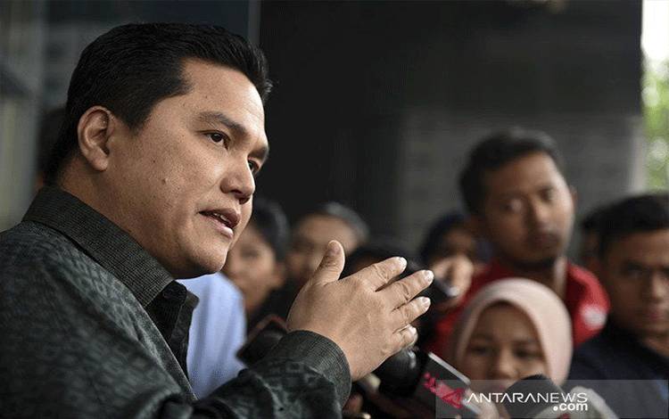 Erick Thohir Dukung DPR Bentuk Panja Penyelamatan Garuda Indonesia