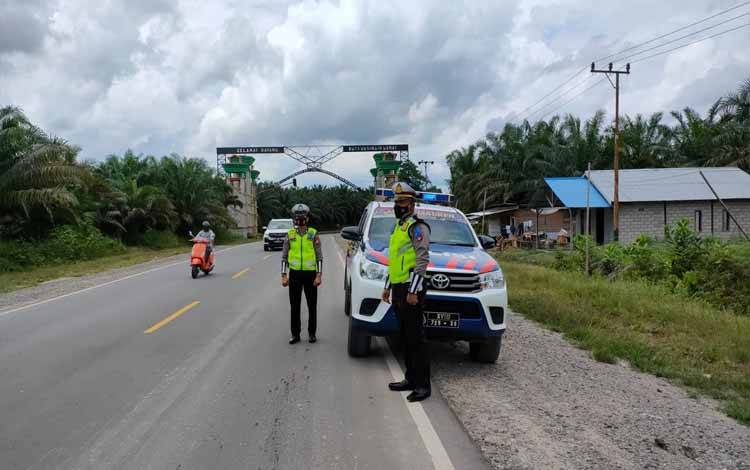 Satlantas Polres Seruyan Petakan Wilayah Rawan Lakalantas