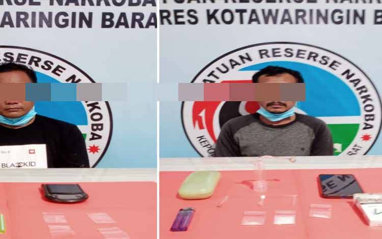 Polres Kobar Ringkus 2 Budak Sabu