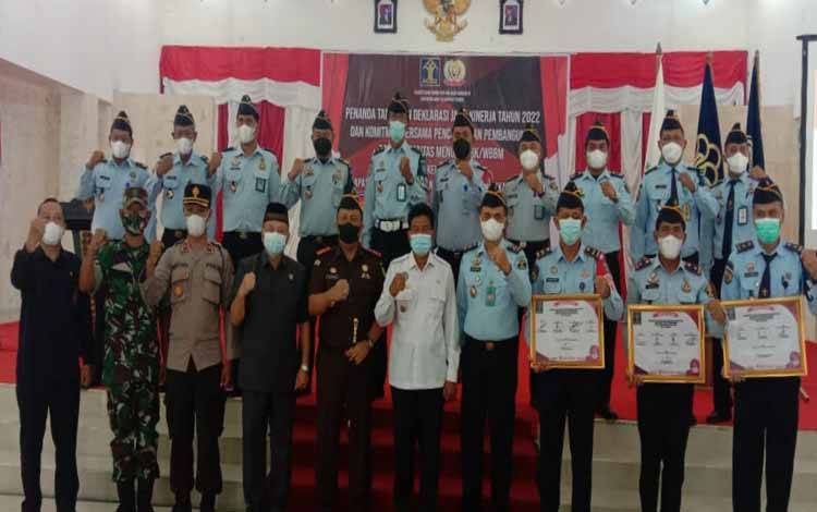 Lapas Sukamara, Lapas IIB Pangkalan Bun, dan Bapas Pangkalan Bun Dekalrasi Janji Keninerja dan Komitmen Bersama
